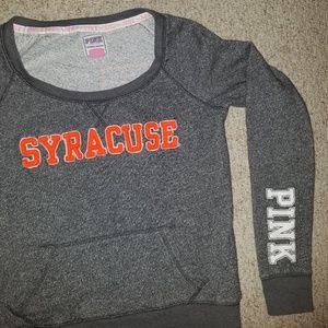 VS pink crew neck size large